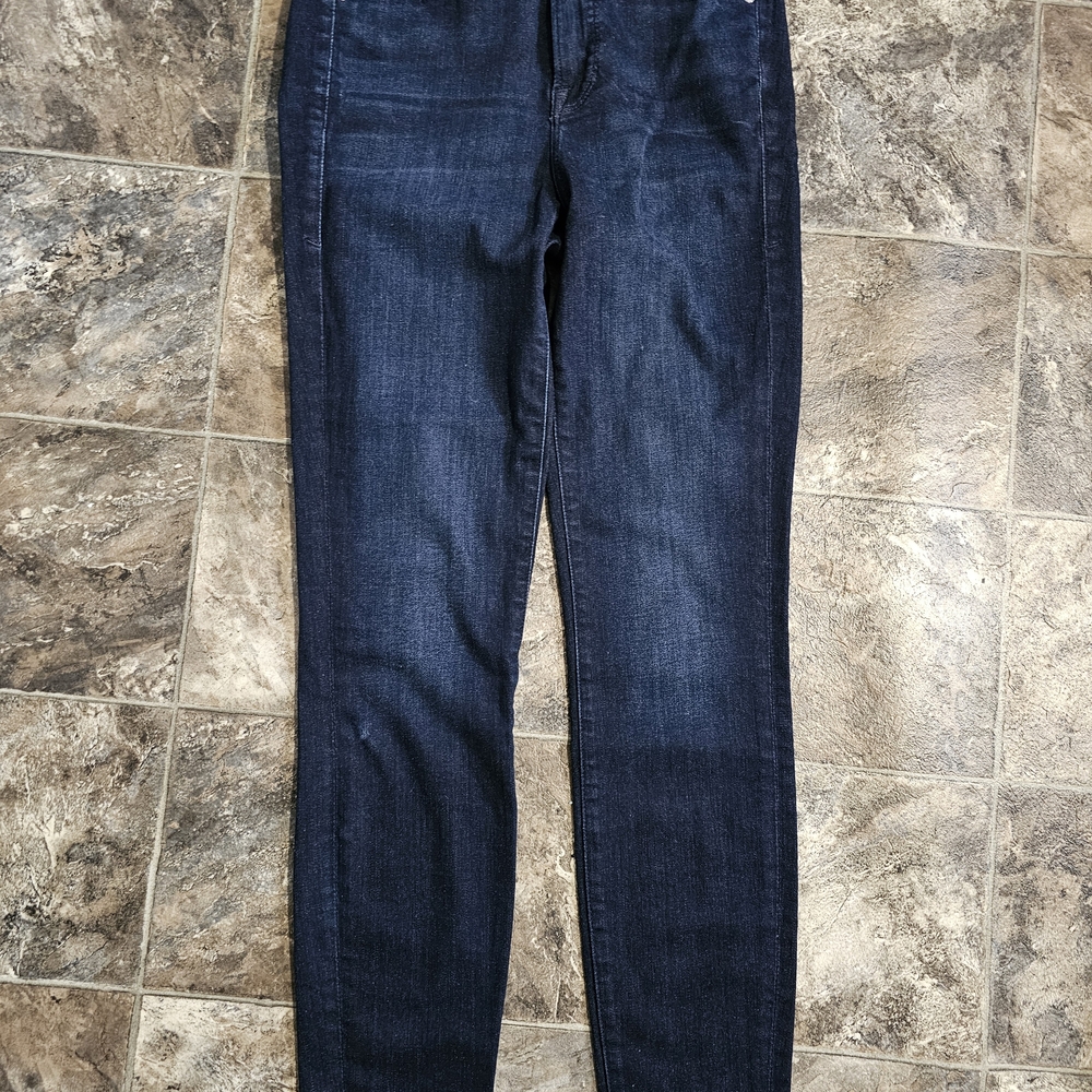 Good American Dark Indigo Skinny Jeans Size 26